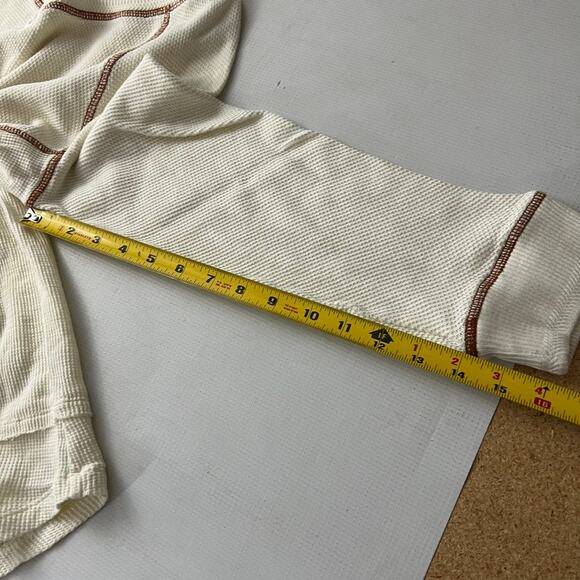 Soft Surroundings Thermal Pull Over Waffle Knit Top Women Size Large - Picture 4 of 14